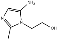 2-(5-氨基-2-甲基-1H-咪唑-1-基)乙醇, 84145-87-9, 结构式