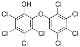 Octachloro-2-phenoxyphenol Structure