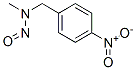 N-メチル-N-ニトロソ-p-ニトロベンジルアミン 化学構造式