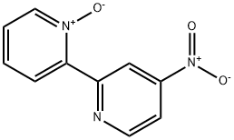 4'-NITRO-2,2'-BIPYRIDINE-N-OXIDE 化学構造式