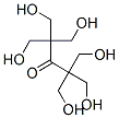 1,5-dihydroxy-2,2,4,4-tetrakis(hydroxymethyl)pentan-3-one Struktur