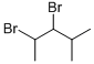 2,3-DIBROMOMETHYLPENTANE Structure