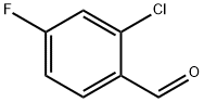 2-Chloro-4-fluorobenzaldehyde Structure