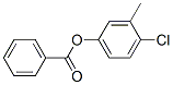 4-chloro-m-cresyl benzoate Structure