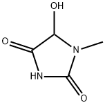 NZ-419,5-HYDROXY-1-METHYLIMIDAZOLIDINE-2,4-DIONE 化学構造式