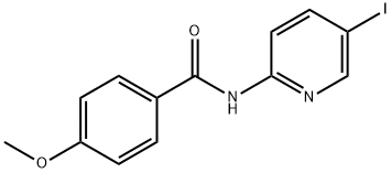 N-(5-IODO-2-PYRIDINYL)-4-METHOXY-BENZAMIDE,842119-43-1,结构式