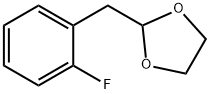 2-(1,3-DIOXOLAN-2-YLMETHYL)-1-FLUOROBENZENE Struktur
