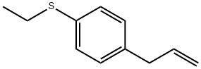 3-[4-(エチルチオ)フェニル]-1-プロペン 化学構造式