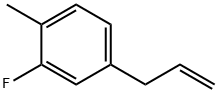 3-(3-フルオロ-4-メチルフェニル)-1-プロペン 化学構造式