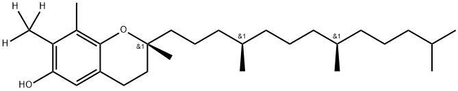 γ-Tocopherol-d3 Struktur