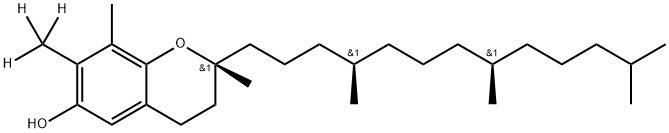 γ-Tocopherol-d3,842129-89-9,结构式