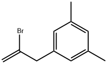 2-BROMO-3-(3,5-DIMETHYLPHENYL)-1-PROPENE Struktur