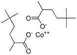 cobalt bis(2,5,5-trimethylhexanoate) Structure