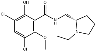 3,5-ジクロロ-N-[(2S)-1-エチル-2-ピロリジニル]-2-ヒドロキシ-6-メトキシベンズアミド