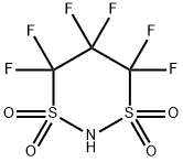 1,1,2,2,3,3-HEXAFLUOROPROPANE-1,3-DISULFONIMIDE Struktur