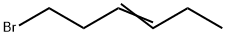 1-Bromo-3-hexene Structure