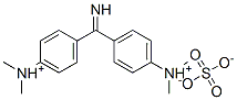 4,4'-carbonimidoylbis[N,N-dimethylanilinium] sulphate|