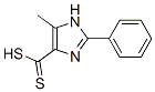 5-methyl-2-phenyl-1H-imidazole-4-carbodithioic acid 结构式