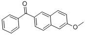 (6-メトキシ-2-ナフタレニル)フェニルケトン 化学構造式