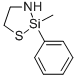 1-Thia-3-aza-2-silacyclopentane, 2-methyl-2-phenyl-|