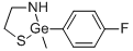 1,3,2-Thiazagermolidine, 2-(p-fluorophenyl)-2-methyl- Struktur