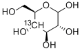 D-[4-13C]GLUCOSE, 84270-10-0, 结构式