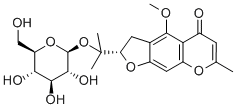 5-O-甲基维斯阿米醇苷,84272-85-5,结构式