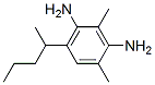 2,4-dimethyl-6-(1-methylbutyl)benzene-1,3-diamine Struktur