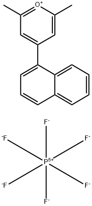 2,6-dimethyl-4-(1-naphthyl)pyrylium hexafluorophosphate 结构式