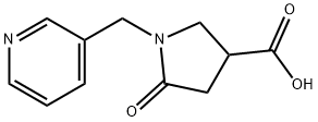 5-OXO-1-(3-PYRIDINYLMETHYL)-3-PYRROLIDINECARBOXYLIC ACID|5-氧代-1-(吡啶-3-基甲基)吡咯烷-3-羧酸