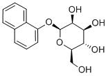 1-萘基-Β-D-甘露糖苷,84297-22-3,结构式