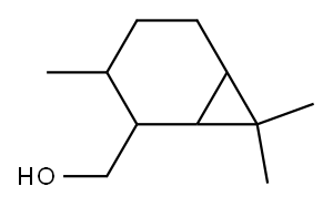 3,7,7-trimethylbicyclo[4.1.0]heptane-2-methanol 结构式