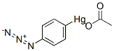 4-(acetoxymercuri)phenyl azide 结构式