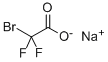 ブロモジフルオロ酢酸ナトリウム 化学構造式
