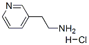 3-(2-氨基乙基)吡啶盐酸盐 结构式