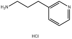 3-(吡啶-3-基)丙烷-1-胺盐酸盐,84359-17-1,结构式