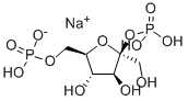 ((2S,3S,4S,5R)-3,4-二羟基-2-(膦酰氧基)-5-((膦酰氧基)甲基)四氢呋喃-2-基)甲醇X钠盐, 84364-89-6, 结构式