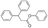 β-フェニルベンゼンプロパン酸フェニル 化学構造式