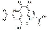 2,7,9-tricarboxypyrrolo(2,3-f)quinoline-4-ol-5-one 结构式