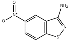 3-氨基-5-硝基苯并异噻唑 结构式