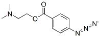 4-アジド安息香酸2-(ジメチルアミノ)エチル 化学構造式