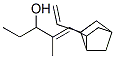 2-Methyl-1-(6-vinylbicyclo[2.2.1]heptan-2-yl)-1-penten-3-ol 结构式