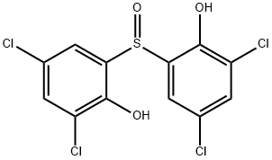 BITHIONOL SULFOXIDE Structure