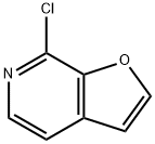7-クロロフロ[2,3-C]ピリジン 化学構造式