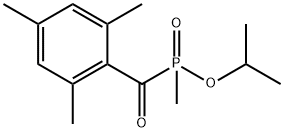 メチル(2,4,6-トリメチルベンゾイル)ホスフィン酸1-メチルエチル 化学構造式