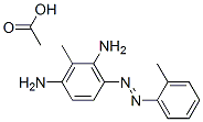 3-(o-tolylazo)toluene-2,6-diamine monoacetate 结构式