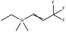 ビニル(3,3,3-トリフルオロプロピル)ジメチルシラン 化学構造式