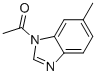1H-Benzimidazole,1-acetyl-6-methyl-(9CI) 化学構造式