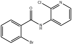 3-(2'-bromobenzoyl)amino-2-chloropyridine 结构式