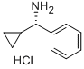 (aS)-alpha-Cyclopropylbenzenemethanamine hydrochloride Structure